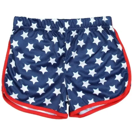 Wonder Woman Big Girls Logo Mesh Tank & Shorts PJ Set Red image {2}