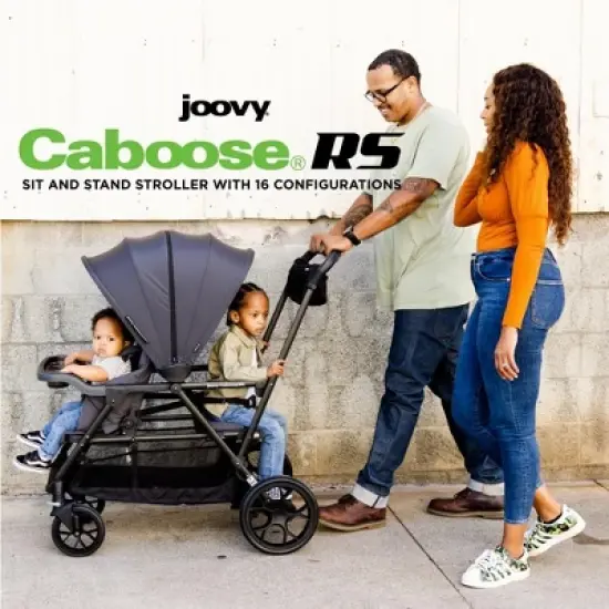 Joovy Caboose RS Premium Sit And Stand Double Stroller image {3}