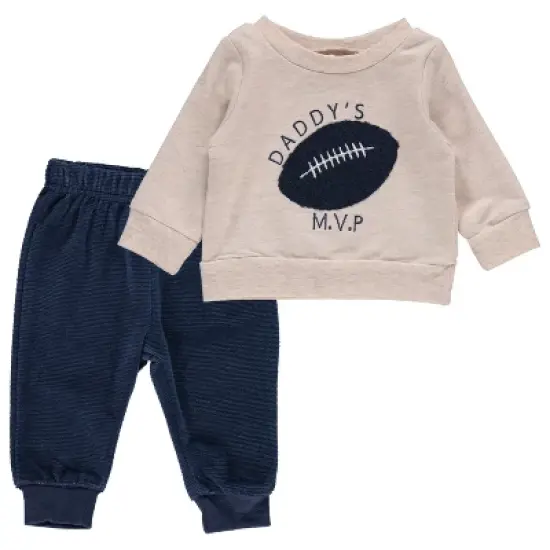 Chick Pea Baby Boy Jogger Set Newborn Pant Set Layette Bundle image {3}