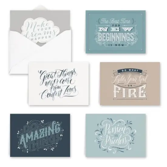24ct Great Things Greeting Cards image {1}