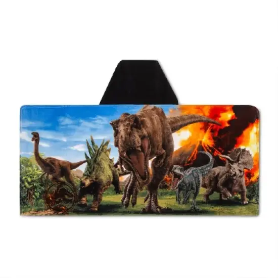 Jurassic World Ground Covered Hooded Towel image {2}