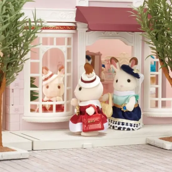 Calico Critters Town Series Dress Up Duo, Set of 2 Collectible Doll Figures with Fashion Accessories image {4}