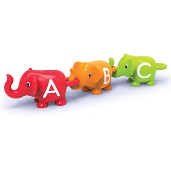 Learning Resources Snap-n-Learn ABC Elephants, Educational Toys, Alphabet Elephant Toy, Ages 2+ image {1}