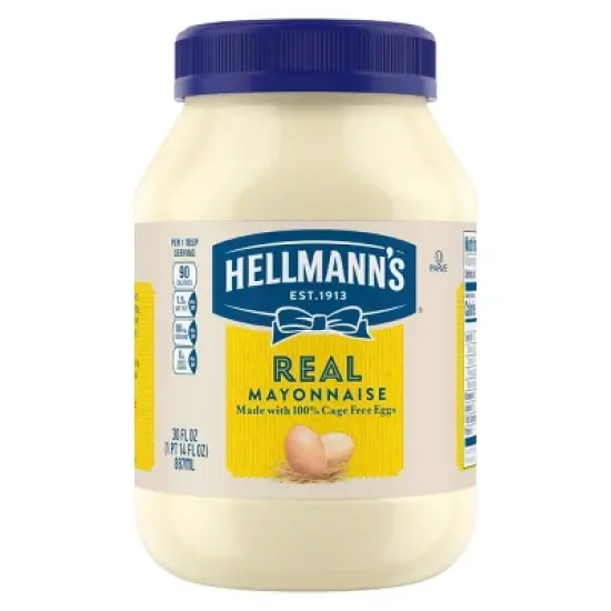 Hellmann's Mayonnaise Real - 30 fl oz image {10}