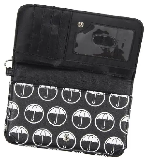 The Umbrella Academy When Evil Reigns School Crest Bi-Fold Wallet Black image {1}
