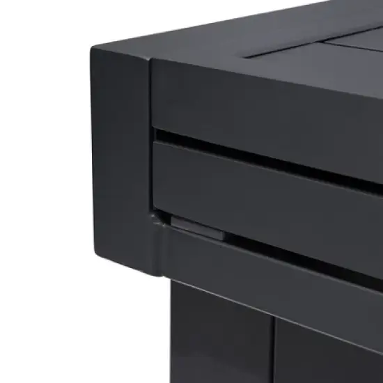 Crestlive Products Modern Aluminum Outdoor Dining Table Expandable Patio Dining Table for 4-6 People Outside image {2}