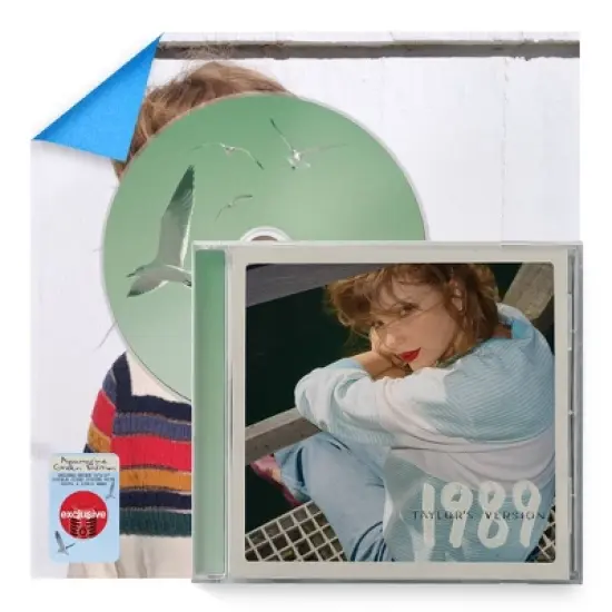 Taylor Swift - 1989 (Taylor's Version) Aquamarine Green Deluxe Poster Edition (Target Exclusive, CD) image {2}