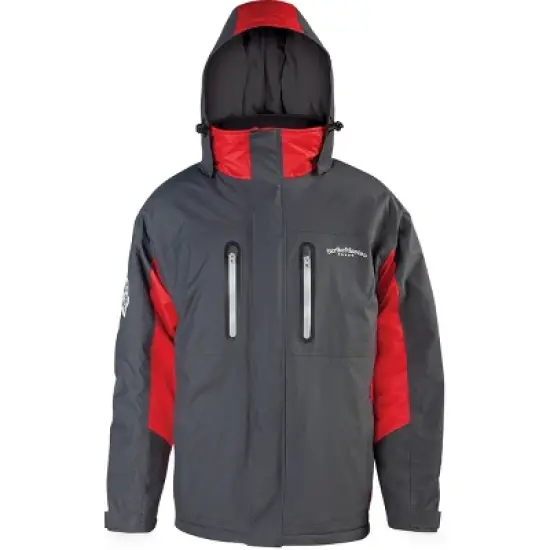 StrikeMaster Surface Fishing Jacket - Charcoal/Red image {3}