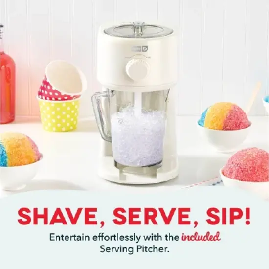 Dash Deluxe Shaved Ice and Slushy Maker - Cream image {3}