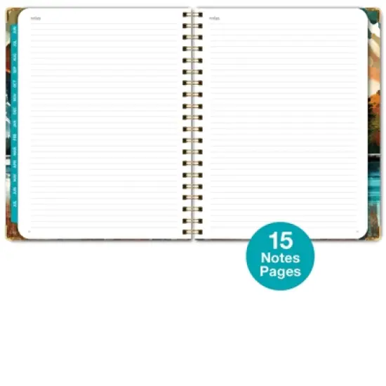 Global Printed Products Hardcover AY 2025-2026 Fashion Planner - 8.5"x11" (Lake View) image {4}