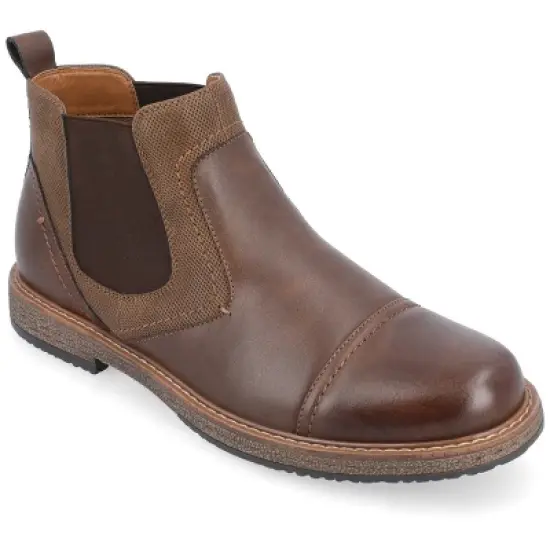 Vance Co. Lancaster Pull-on Chelsea Boots image {10}