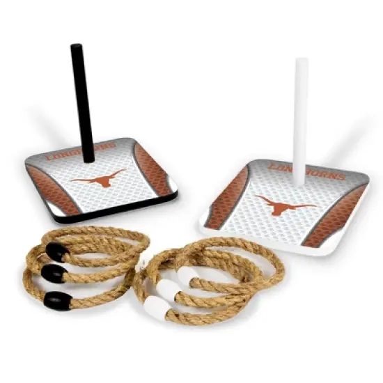 NCAA Texas Longhorns Solid Wood Quoits Toss Game image {4}
