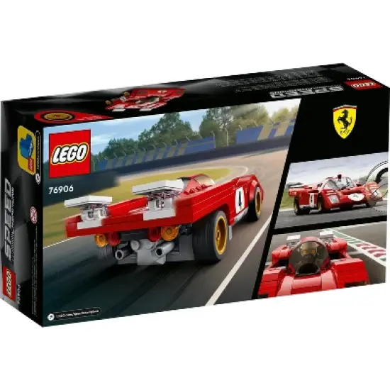 LEGO Speed Champions 1970 Ferrari 512 M Sports Car Toy 76906 image {3}