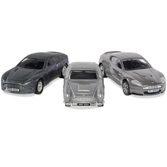 Aston Martin Collection "James Bond 007" Set of 3 Pieces Diecast Model Cars by Corgi image {1}