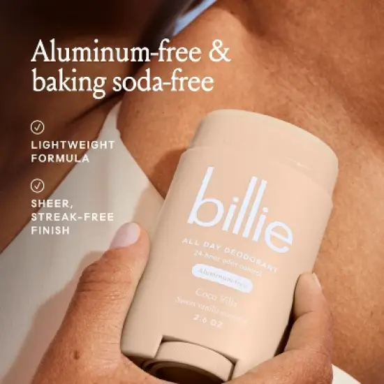 Billie All-Day Solid Deodorant Coco Villa - 2.6oz image {3}