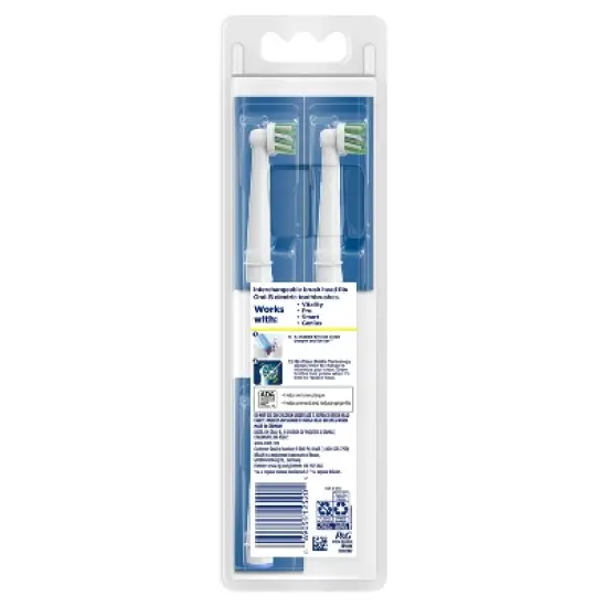 Oral-B CrossAction Electric Toothbrush Replacement Brush Heads image {2}