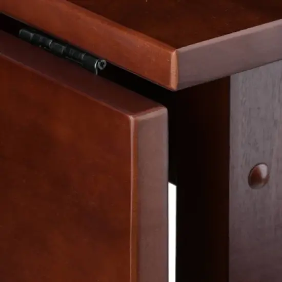 Lynnwood High Drop Leaf Dining Table Antique Walnut - Winsome image {7}