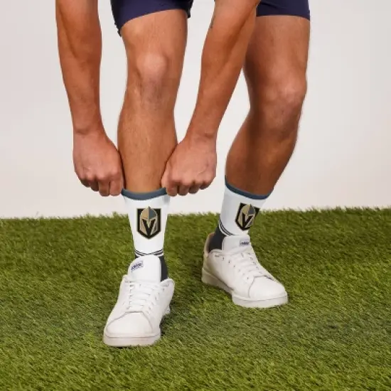 NHL Vegas Golden Knights Divide Secondary Large Crew Socks image {1}