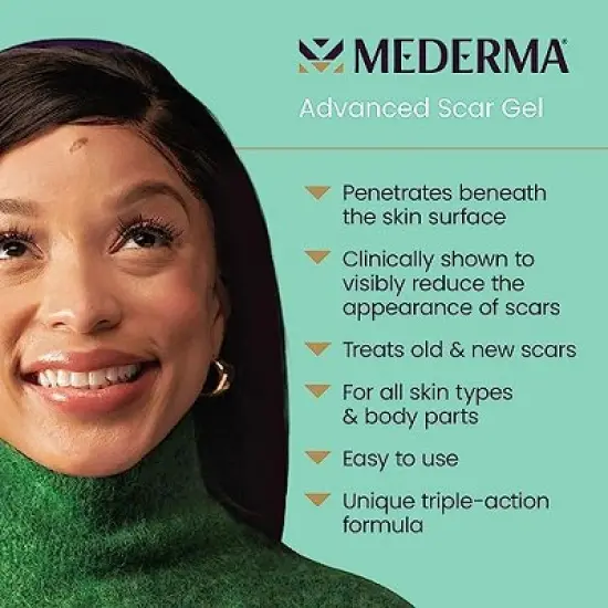 Mederma Advanced Scar Gel 1.76 Oz image {5}
