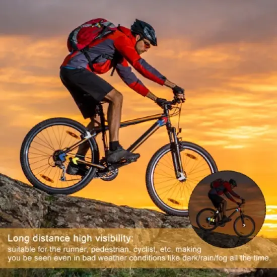 Unique Bargains Waterproof High-Visibility Warning Adhesive Reflective Arrow Labels 30 Pcs image {4}