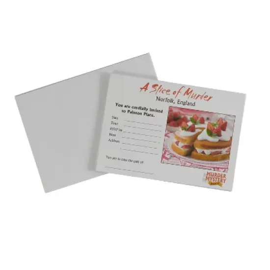 Murder Mystery Party Game - A Slice of Murder image {4}