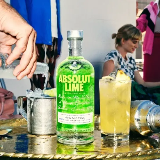 Absolut Lime Vodka - 750ml Bottle image {6}