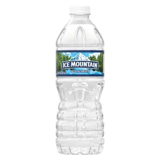 Ice Mountain 100% Natural Spring Water - 32pk/16.9 fl oz Bottles image {3}