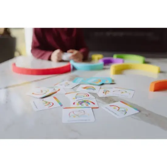 Chuckle & Roar Mini Rainbow Stacker Kids' Puzzle - 8pc image {5}