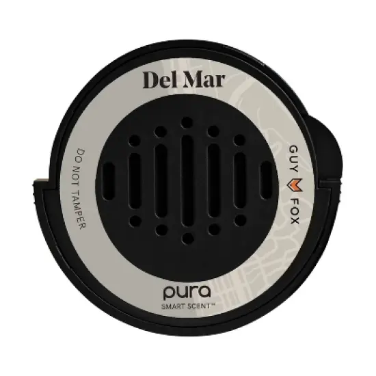 Pura Guy Fox Del Mar Car Fragrance Refill: Fresh Sea Air & Orange Blossom Scent, No Harsh Chemicals image {5}