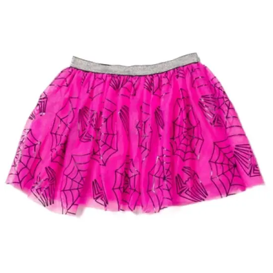 Marvel Spider-Man Spider-Gwen Girls Graphic T-Shirt Tulle Skirt and Headband 3 Piece Outfit Set Toddler to Big Kid image {3}