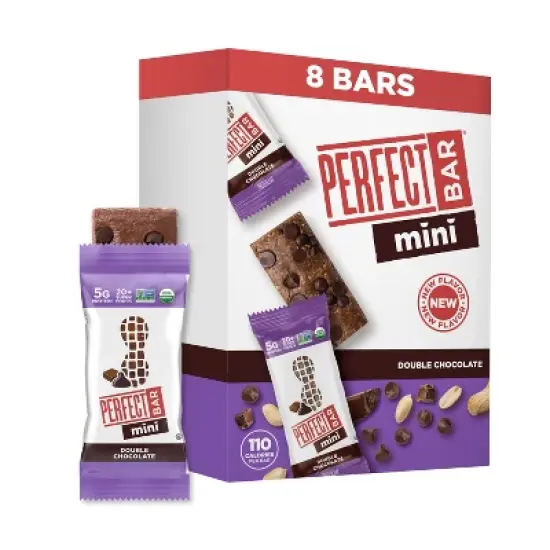 Perfect Bar Double Chocolate Mini Protein Bars - 7oz/8ct image {6}