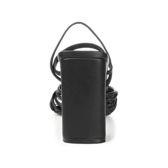 Journee Collection Womens Hera Open Square Toe High Block Heel Sandals image {2}