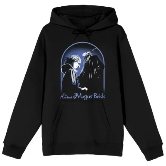 Men's Ancient Magus Bride Anime Characters Black Graphic Print Hoodie image {1}