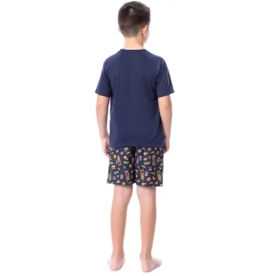 Scooby-Doo Boys' Snack Sleep Repeat Scooby Sleep Pajama Set Short Multicolored image {1}