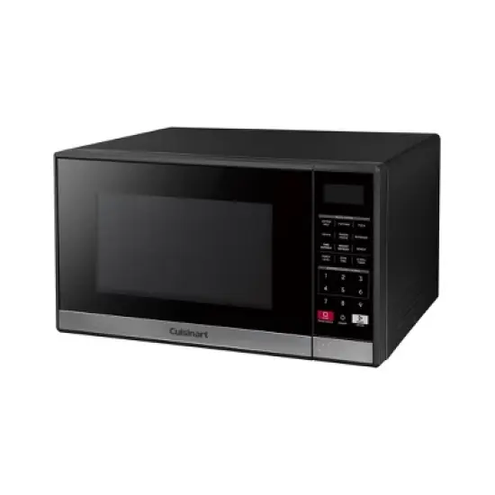 Cuisinart 1.2 cu ft Microwave Oven with Air Fryer: Countertop Convection, 1000W, Child Lock, 9 Programs, Black image {5}
