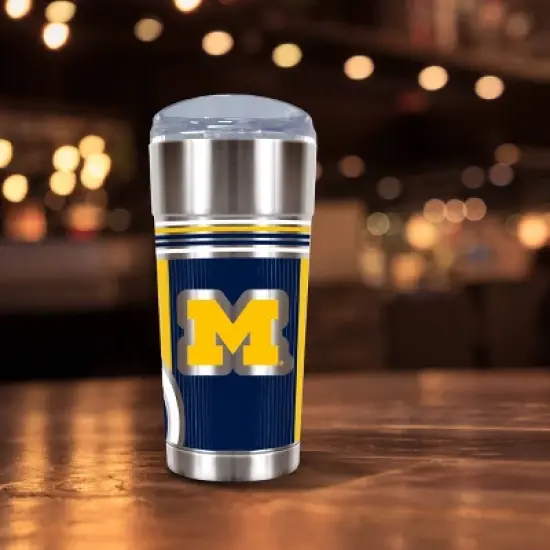 NCAA Michigan Wolverines 24oz Cool Vibes Eagle Tumbler image {3}