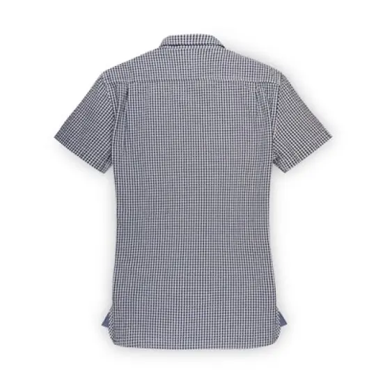 Hope & Henry Mens' Seersucker Short Sleeve Button Down Shirt image {6}
