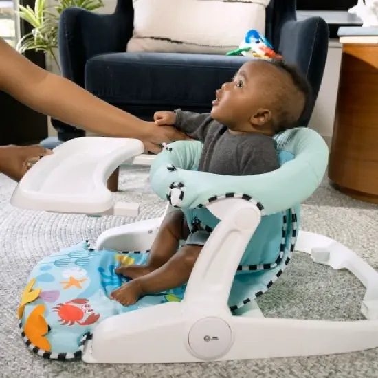 Baby Einstein Ocean Explorers Sea of Support 2-in-1 Sit-Up Infant Floor Seat image {9}