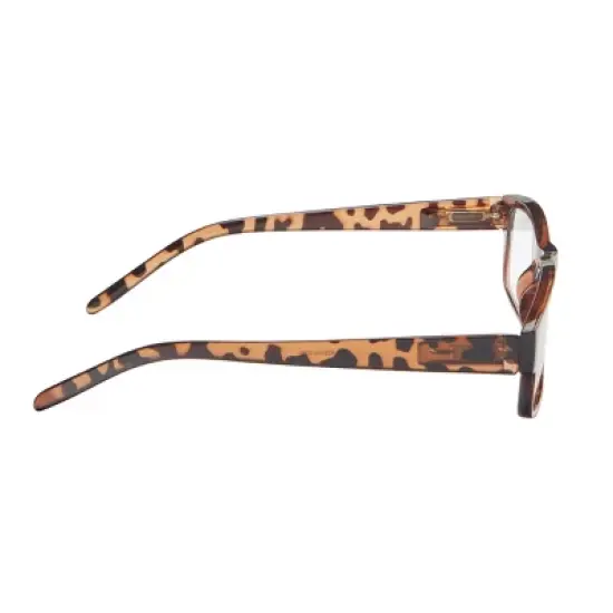 ICU Eyewear Wink Highland Tortoise Rectangle Reading Glasses image {3}