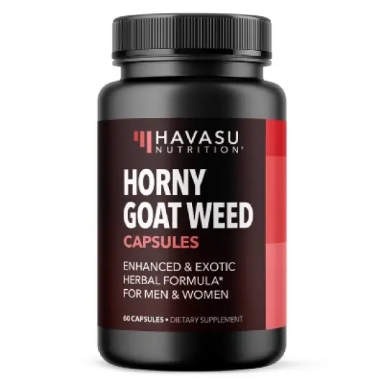 Horny Goat Weed Capsules, Havasu Nutrition, 60ct image {3}