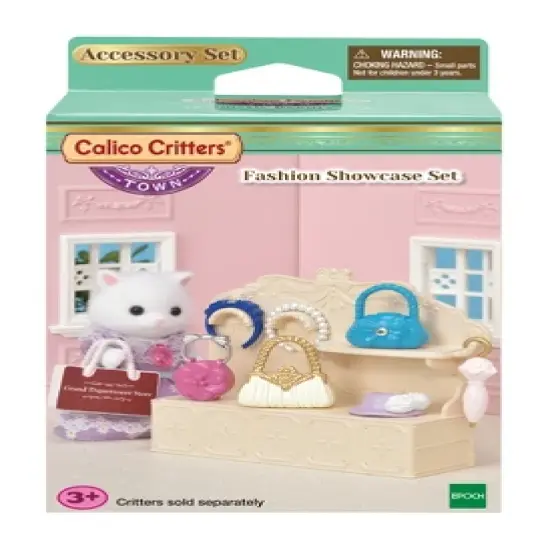 Calico Critters Town Series Fashion Showcase Set, Dollhouse Playset with Fashion Accessories image {4}