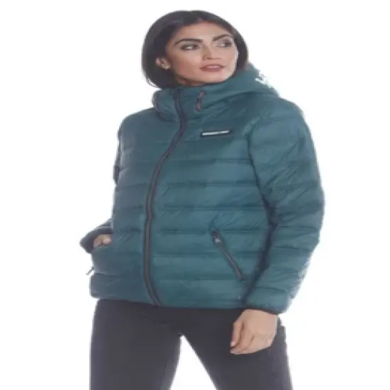 Members Only Women's Solid Packable Oversized Jacket image {1}