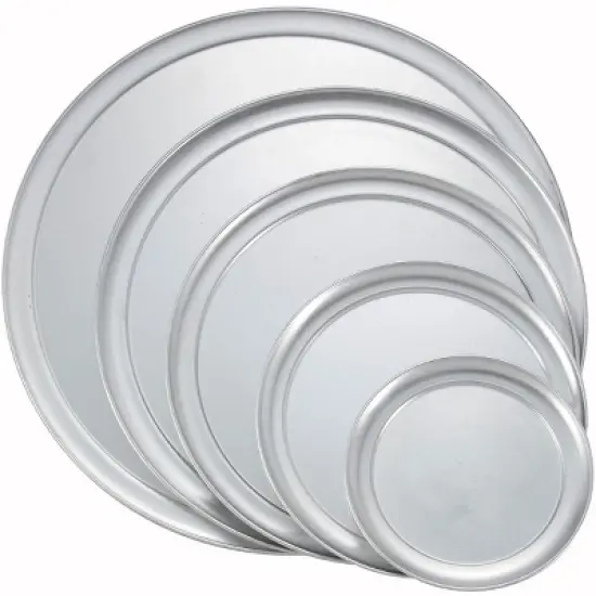 Winco Pizza Tray with Wide Rim image {2}