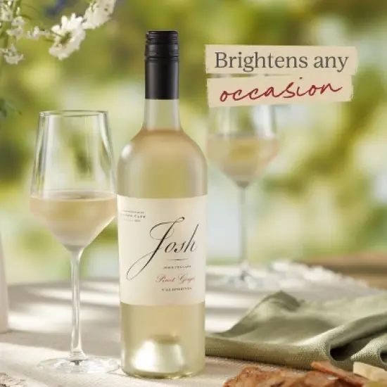 Josh Pinot Grigio White Wine - 750ml Bottle image {3}
