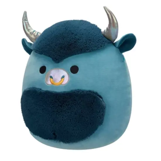 Squishmallows 14" Bison Stuffed Animal: Character Theme, Creative Thinking Focus, Polyester Material image {3}