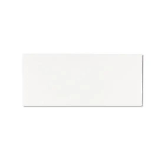 Neenah Paper CLASSIC CREST #10 Envelope, Commercial Flap, Gummed Closure, 4.13 x 9.5, Avon Brilliant White, 500/Box image {3}