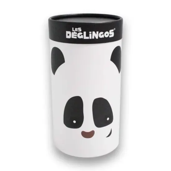 TriAction Toys Les Deglingos Big Simply Plush Animal In Tube | Rototos the Panda image {2}