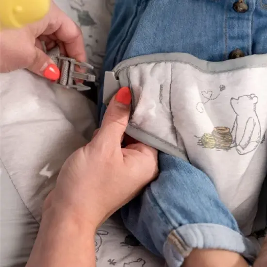 Bright Starts Disney Baby Winnie the Pooh Classic Pals Vibrating Bouncer - White image {5}