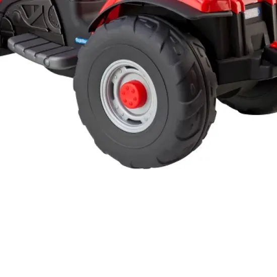 Peg Perego 6V Case Lil Tractor with Trailer Powered Ride-On - Red image {2}