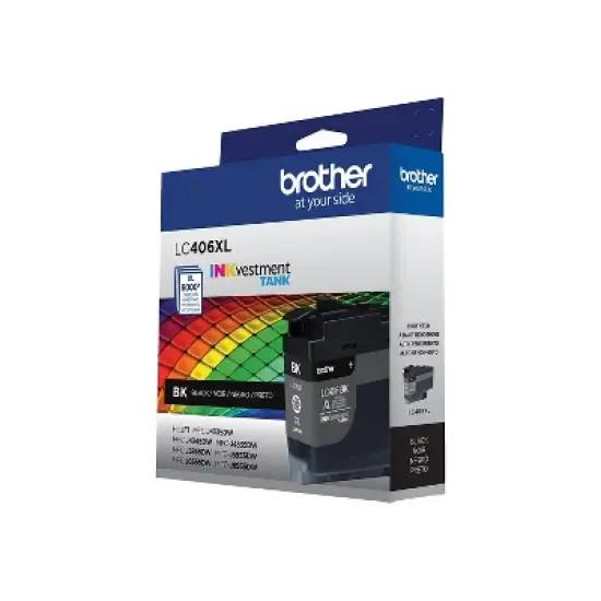 Brother LC406XL Black High Yield Ink Cartridge Prints Up to 6 000 Pages (LC406XLBKS) image {4}
